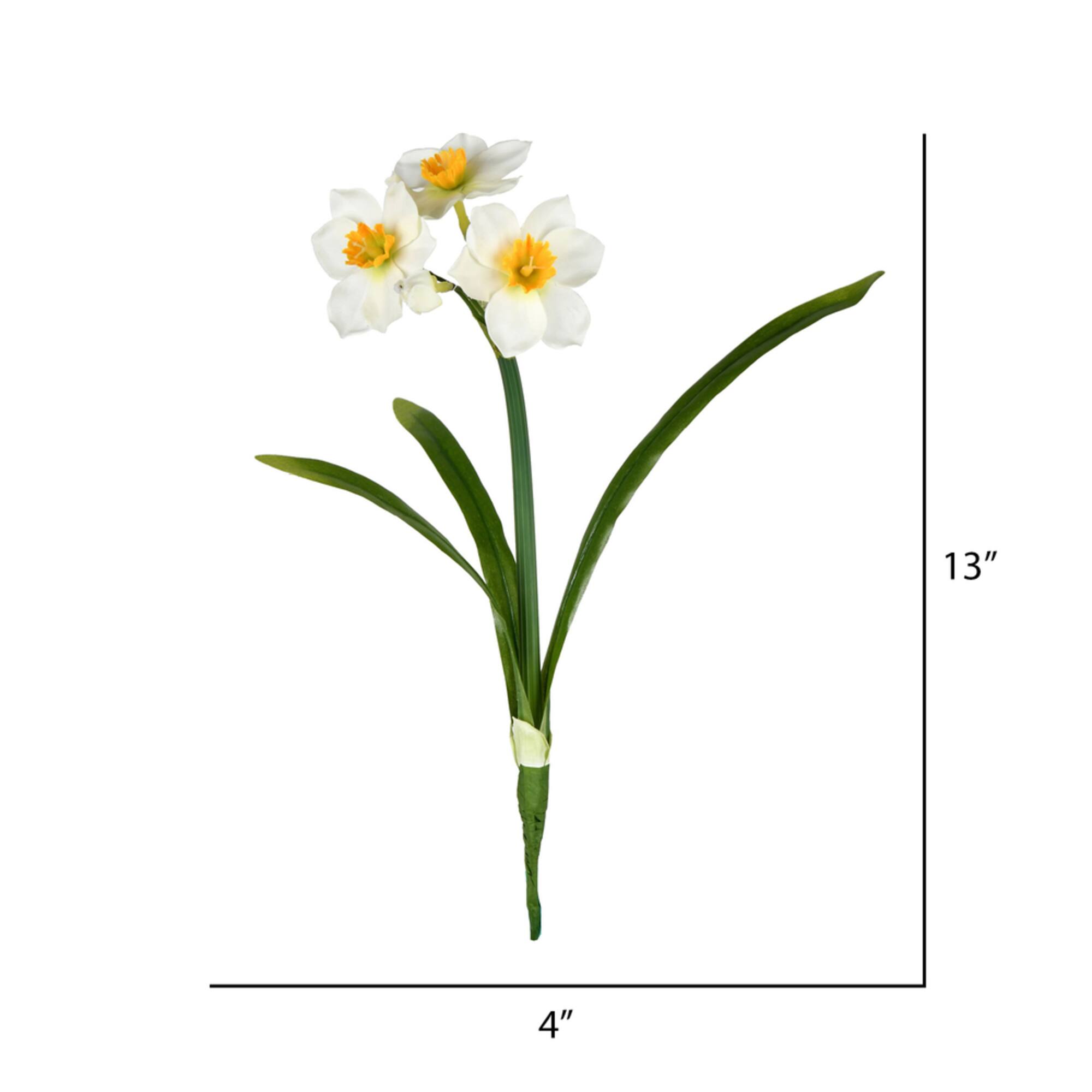 Cream Daffodil Spray, 3ct.